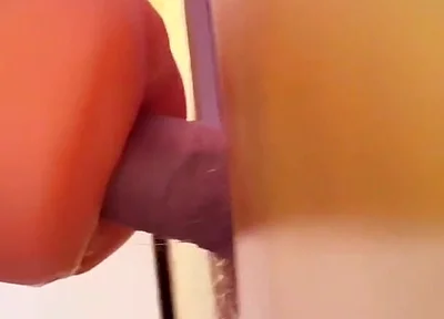Straight Guy Pounds His Girl at the Gloryhole - but Who's Really Moaning Behind It?!