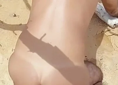 Ladysilva Found a Dick on the Beach to Fuck His Hot Tan Ass