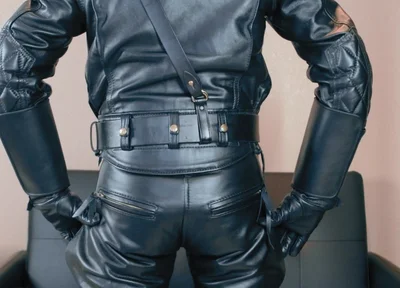 Leather Uniform Close up [alternate Take]