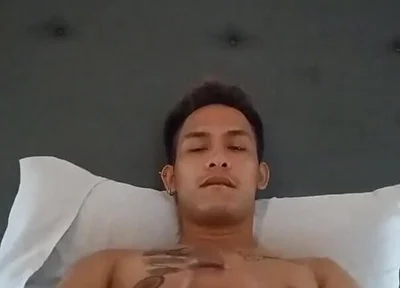 Sexy Asian Guy Hotel Wanking
