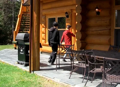 The Wood in the Cabin Daniel Takes Every Inch