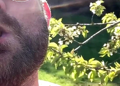 Smoking My Cigar Outdoors in the Summer Heat
