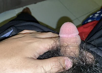 Masturbating While Lying Down While Imagining Someone