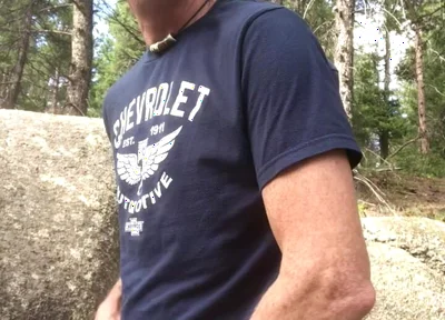 Pornstar Adam Kaye Jacks off in the Woods