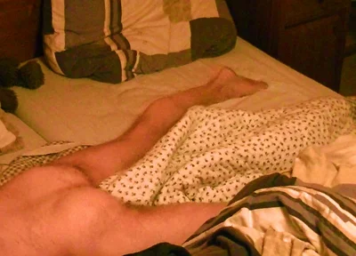 Naked Bed Hump Masturbation