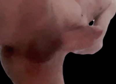 Masturbating Standing up