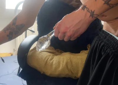 Glasplug in My Ass