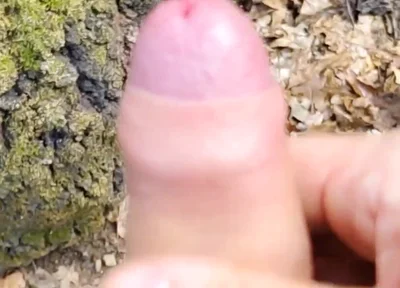 Outdoor Piss, Wank and Cum