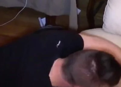 Threesome sex party with 3 twinks in the sofa