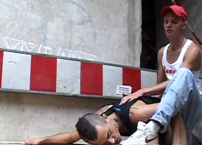 White Nikes Scally Fucker