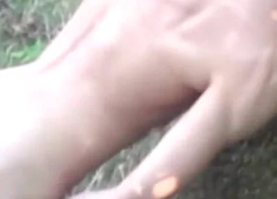 Twink fucked sexy straight boy in cruising forest outdoor