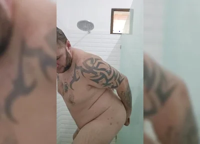 Jimbob Soapy Shower Dildo Riding