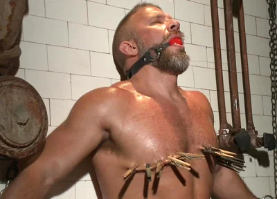 Muscled Hunk Dirk Caber Relentlessly Tormented