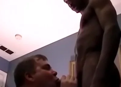 Black Straightie Has His Bbc Sucked By Mature Fatty With Zack Randall