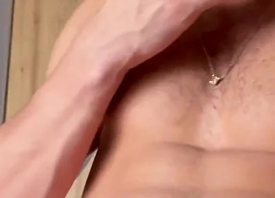 Solo Jerk off Blows Huge Load Big Dick Uncut King Latino