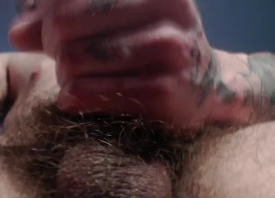 Straight Thick Cock and Hairy Balls on Your Face - Worship My Dick My Biceps
