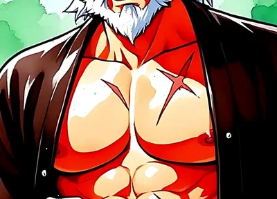 Anime and Manga Inspired Erotic Man Art Set