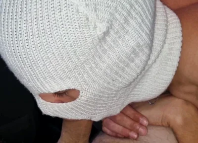 18-year-old Fucker Stuck a Thick Cock in His Ass, Tearing His Tights in the Car on the Highway