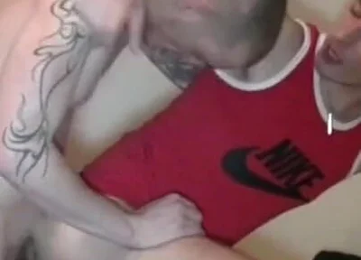Creaampied by the amazing cock o tatto boy