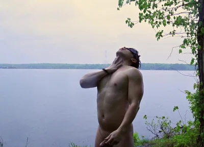 Flexing and Jerking in the Rain by the Lake