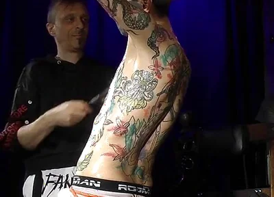 Nicky Oil and Feet Tickling