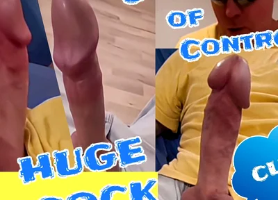 Huge Cock of Sixxbig Is Out of Control and Cums...