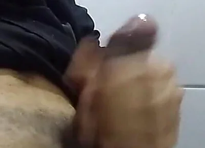 Young Man in the Public Bathroom