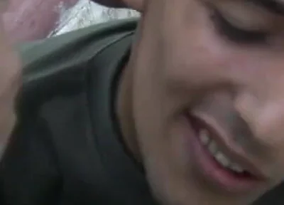 Twink fucked outdoor by military boy in unjiform