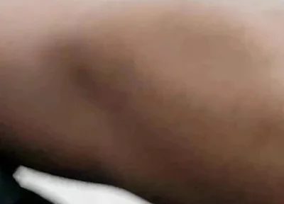 Dani in Black Pantyhose with Big Cum